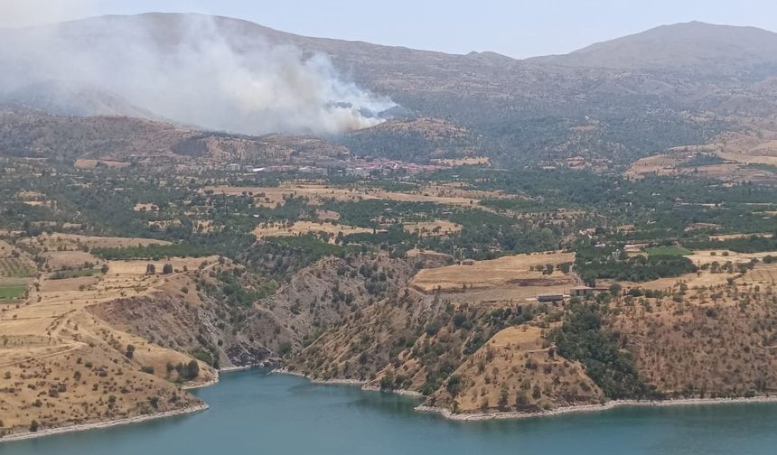Doğanyol’a havadan müdahale!