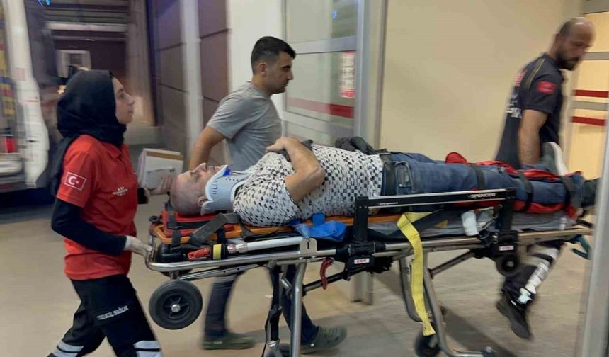 Adıyaman’da motosiklet devrildi: 1 yaralı