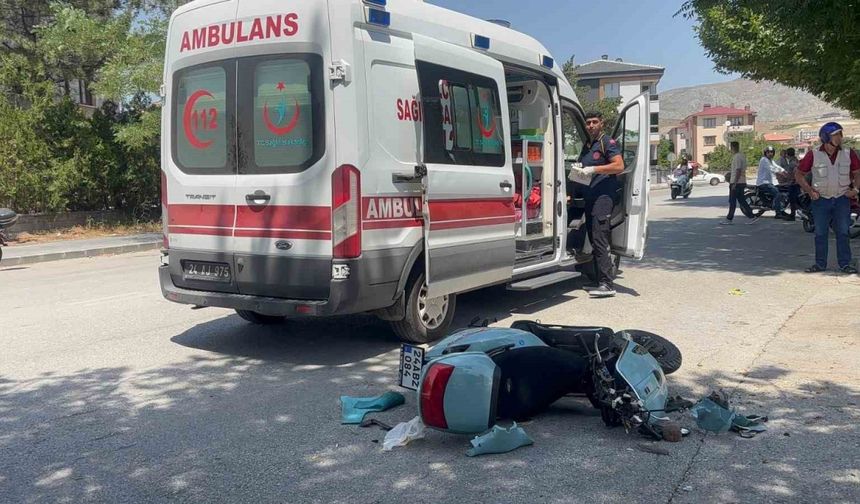 Korkutan motor kazası!