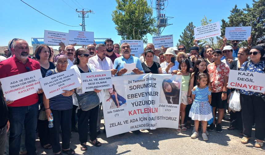 Ada ve Zelal için adalet mücadelesi sürüyor!