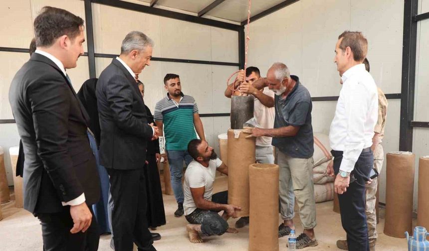 Geleneksel arı kovanı üretim projesi başladı