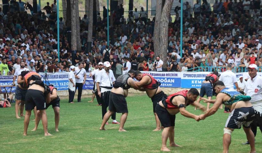 Hatay Yayladağı'nda 670 Sporcunun Katıldığı Aba Güreşi Festivali Nefes Kesti!