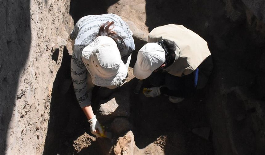Puruşhanda'nın arandığı kazıda 3 fırın ile 2 ocak bulundu