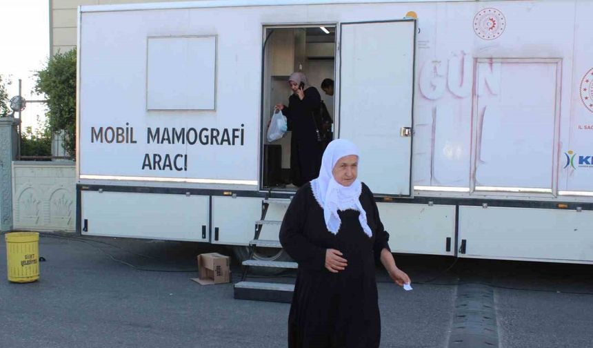 Siirt’te vatandaşlara kanser taraması hizmeti