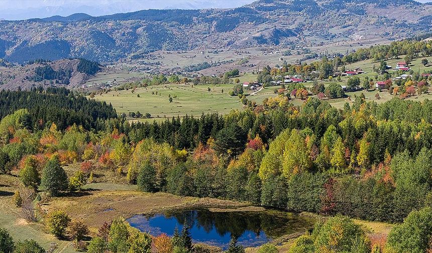 'Sakin şehir' sonbahar tonlarıyla büyüledi!