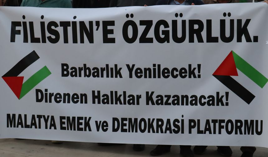 Malatya Emek ve Demokrasi Platformu’ndan Gazze Çağrısı: “Kürecik Üssü Kapatılsın”