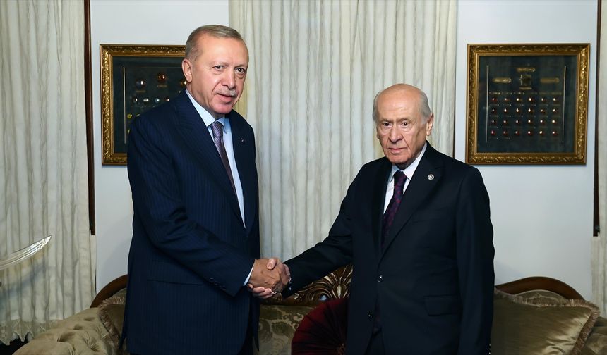 Erdoğan-Bahçeli Görüşmesi 40 Dakika Sürdü!