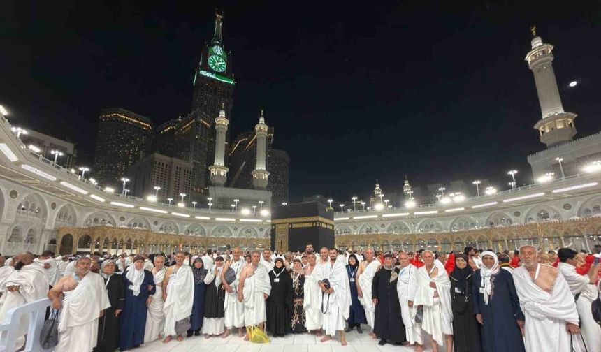 Umre ziyaretinde ikinci kafile yurda döndü