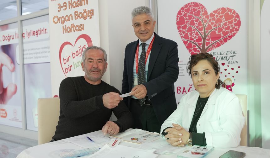 Malatya’da Organ Bağışı Haftasına Yoğun İlgi