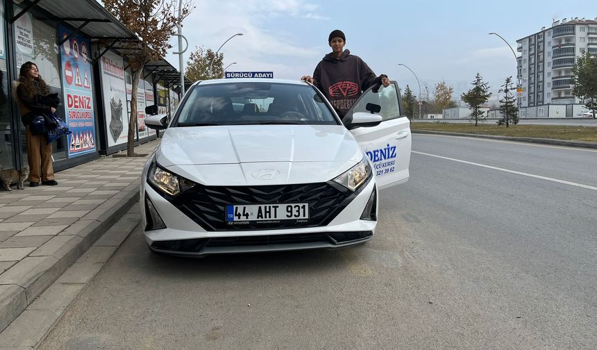 Milli voleybolcu Malatya’da! Bu kez servis yerine direksiyon başında