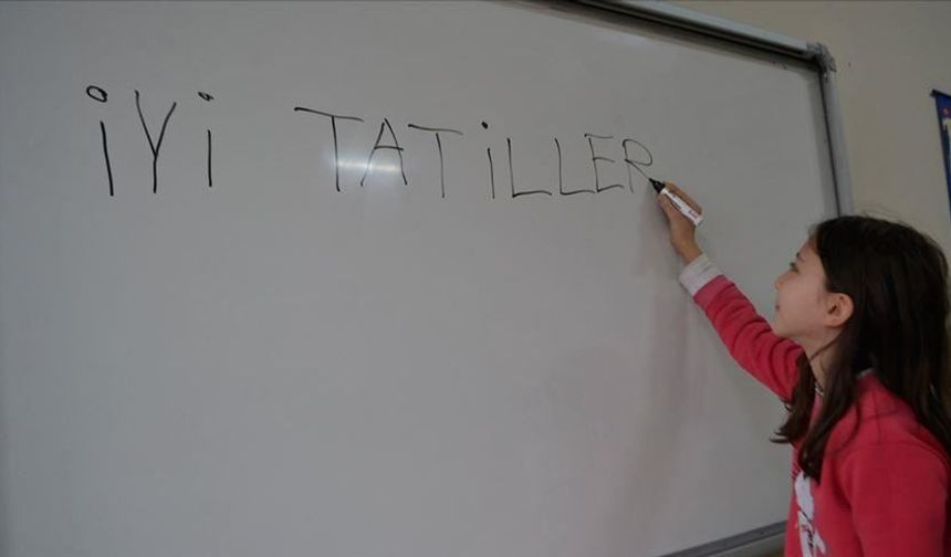 Malatya’da 150 bin öğrenci için 9 günlük ara tatil başlıyor