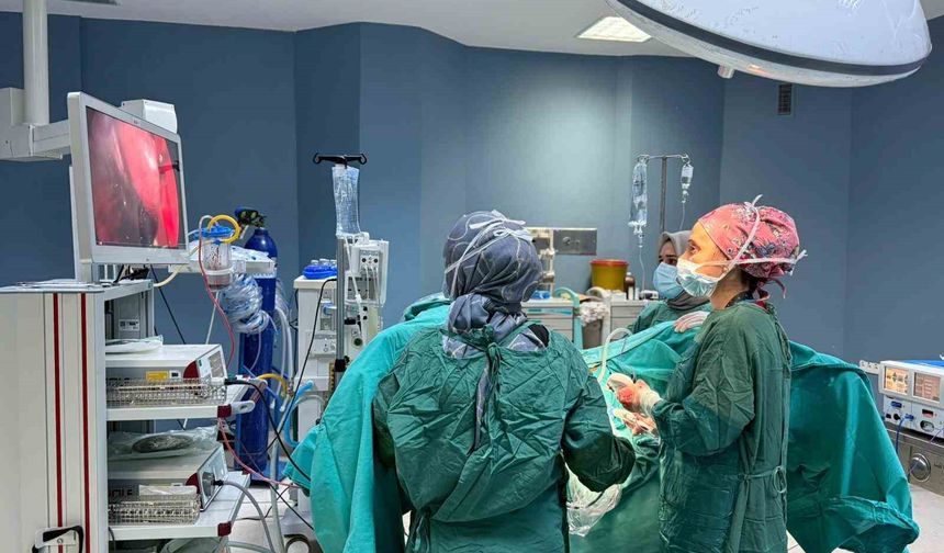 Kahta Devlet Hastanesi'nde bir ilk