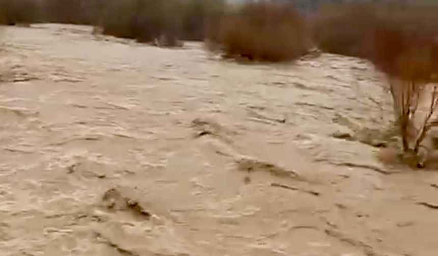 Malatya’da Yağış Dereleri Taşma Noktasına Getirdi