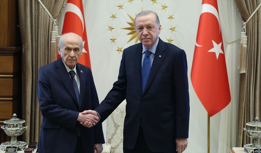Cumhurbaşkanı Erdoğan, MHP Genel Başkanı Bahçeli'yi kabul edecek
