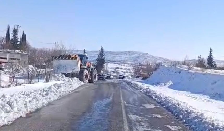 Çermik ilçesinde bağlantı yolları ulaşıma açıldı