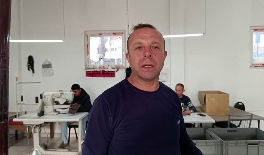 Köyden İstanbul'a çanta imalatı