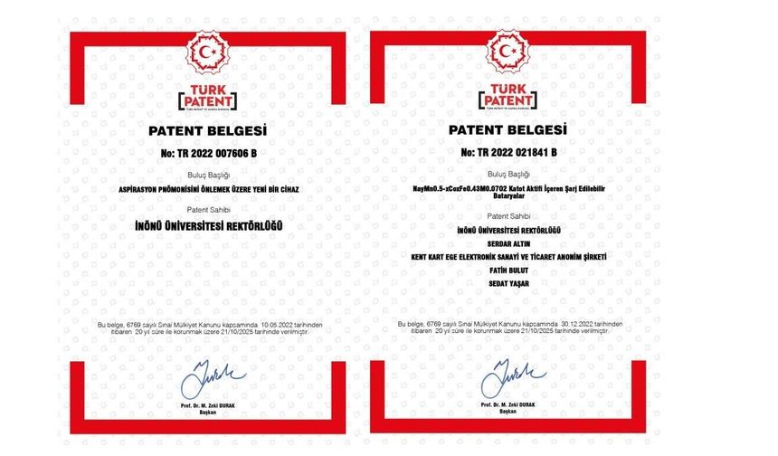 Malatya’da Bilimsel Devrim: İnönü Üniversitesi’nden İki Dev "Buluş" Tescillendi!