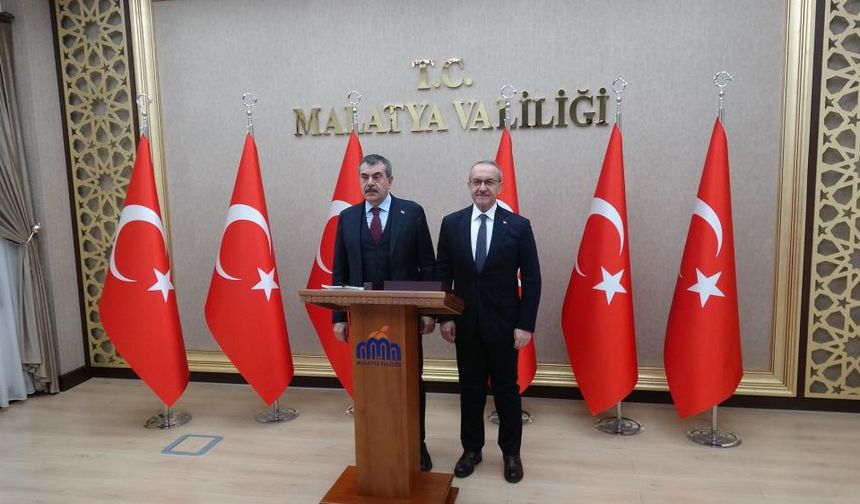 Bakan Tekin, Malatya'da Eğitim Yatırımlarını Yerinde İnceledi!