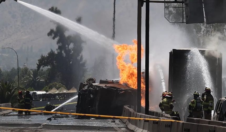 Şili'de gaz yüklü tankerin patlaması sonucu 4 kişi öldü, 17 kişi yaralandı