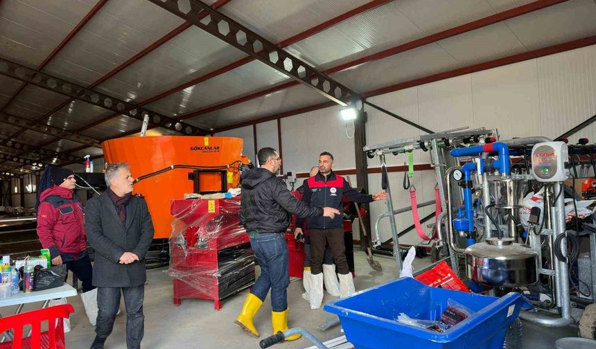 585 başlık küçükbaş işletmesi, yüzde 50 hibeyle faaliyete geçti