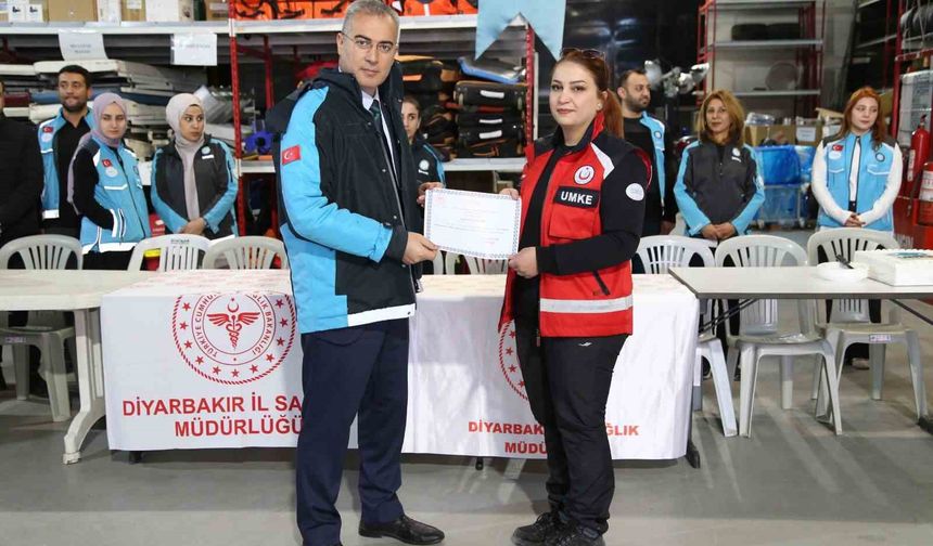 Diyarbakır'da UMKE personel sayısı 623'e yükseldi