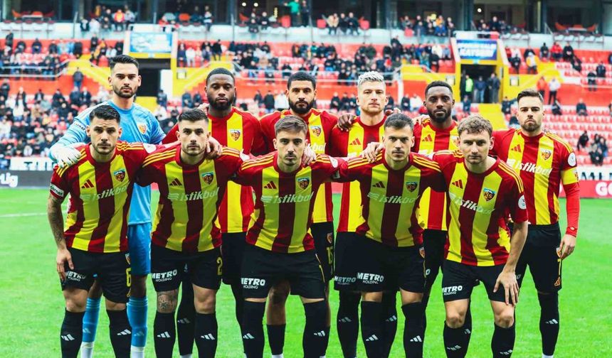 Kayserispor 10. kez kaybetti