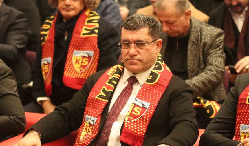 Kayserispor'da Başkan Nurettin Açıkalın güven tazeledi