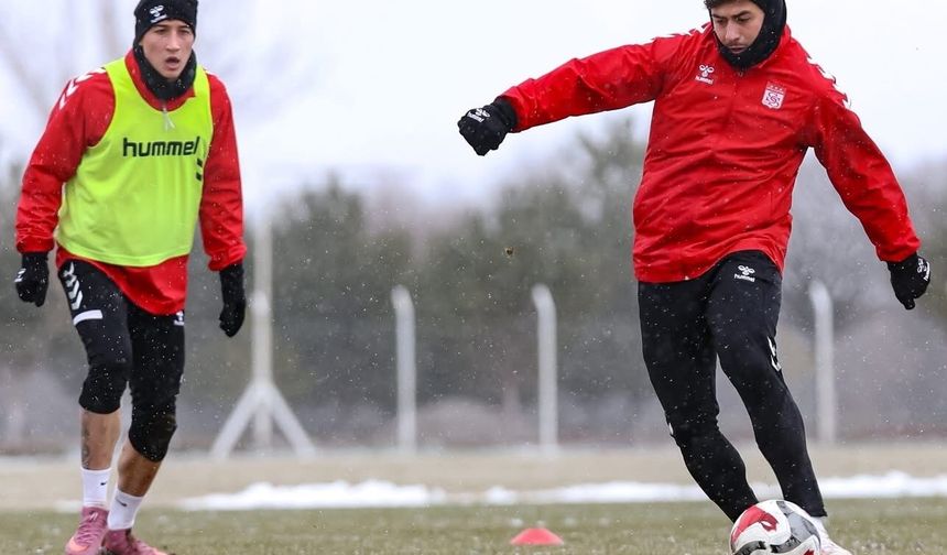 Sivasspor, Serikspor maçı hazırlıklarına devam ediyor