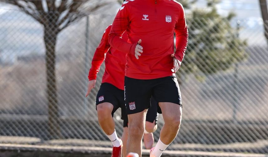 Sivasspor'da, Sakaryaspor maçı hazırlıkları sürüyor