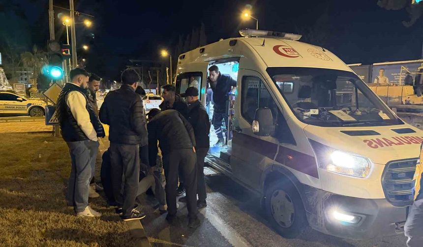 Zincirleme kazada 2 kişi yaralandı