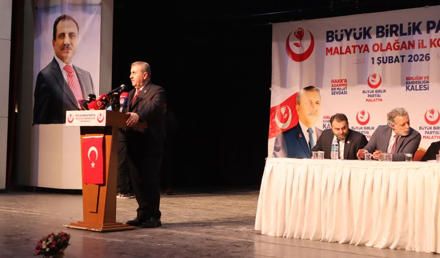 Destici’den Malatya Vurgusu: “Bu Şehir Acıyı da Birliği de En İyi Bilen Şehirdir”