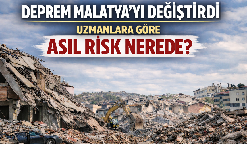 Deprem Malatya’yı Değiştirdi: Uzmanlara Göre Asıl Risk Nerede?