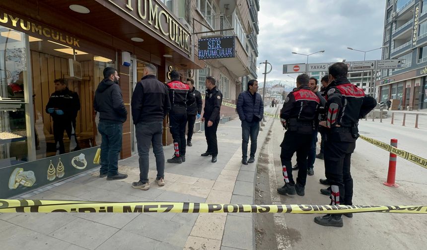 Malatya'da Silahlı Soyguncuya Büyük Şok! Kadın Kuyumcu Namluya Karşı Direndi