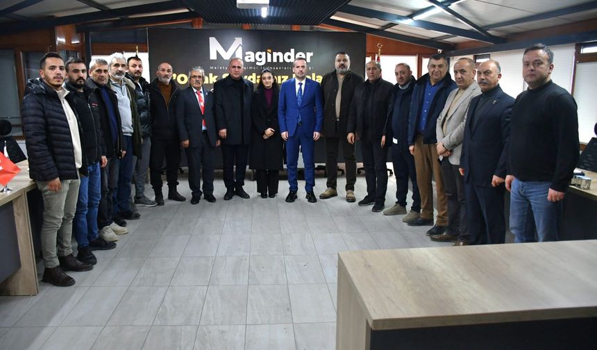 Zafer Partisi’nden MAGİNDER’e Ziyaret: “Malatya Sahipsiz Değil, Sanayi Koridorunda Olmalı”