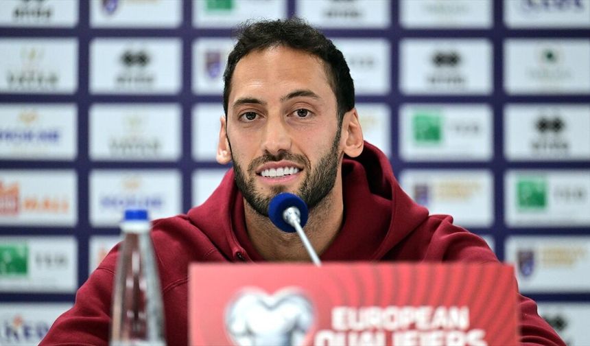 A Milli Futbol Takımı Kaptanı Çalhanoğlu: Sadece bir maçımız kaldı, çok yakınız, 90 dakikamız var