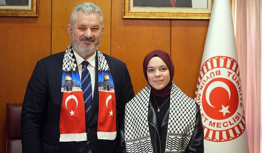 Gazze’den Erdoğan’a Video Göndermişti: Meryem’in Hayali TBMM’de Gerçekleşti