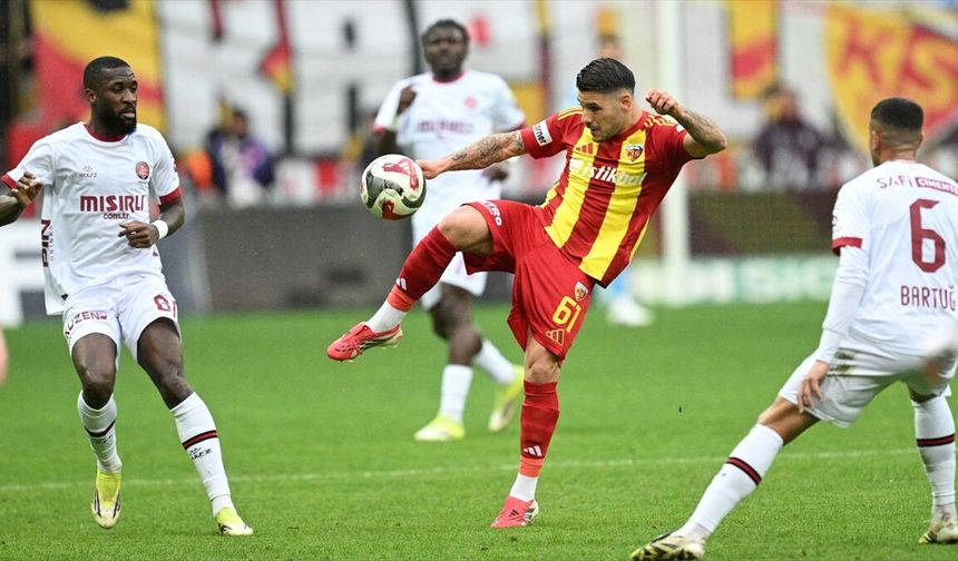 Kayserispor, Fatih Karagümrük'ü Mağlup Etti