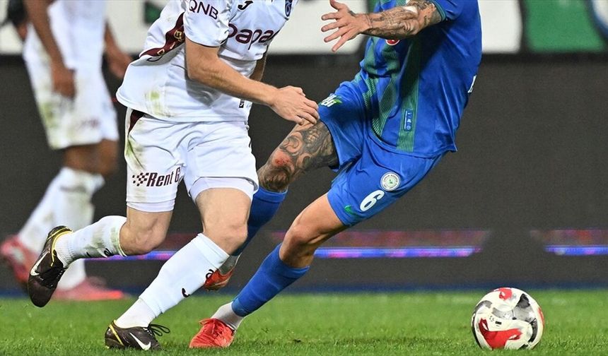 Trabzonspor Zirveye Göz Dikti: Eksiklerle Rize’ye Çıkıyor