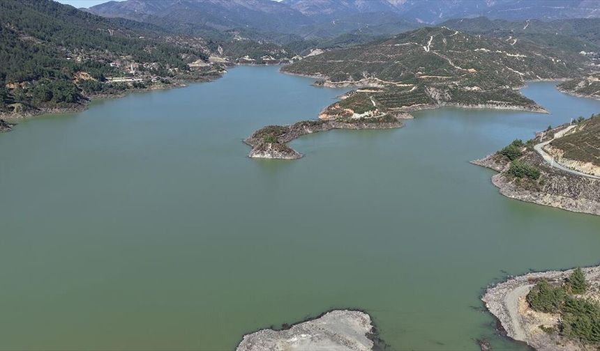 Yazı kurak geçiren Hatay ve Osmaniye'deki barajlar mevsim yağışlarıyla toparlandı