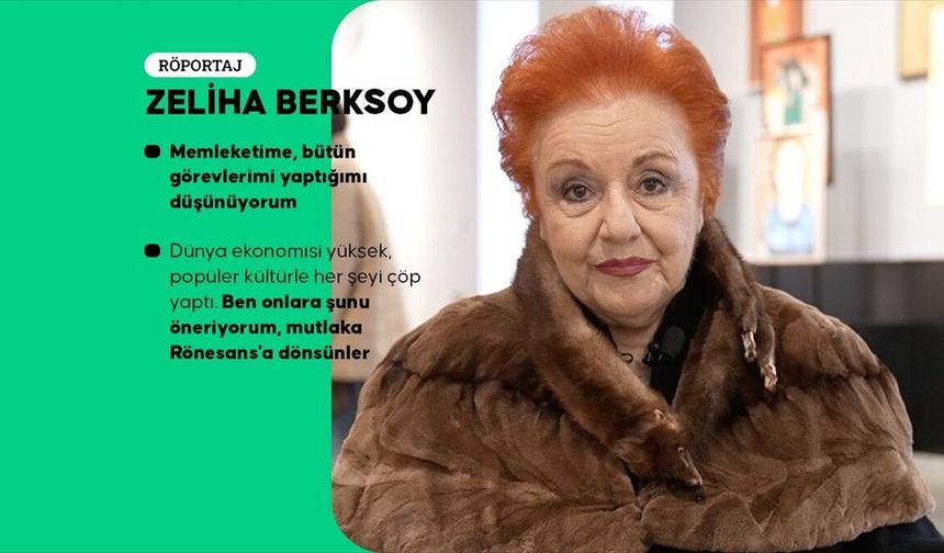 Zeliha Berksoy: Tiyatroda hiç boşa geçmiş zamanım olmadı
