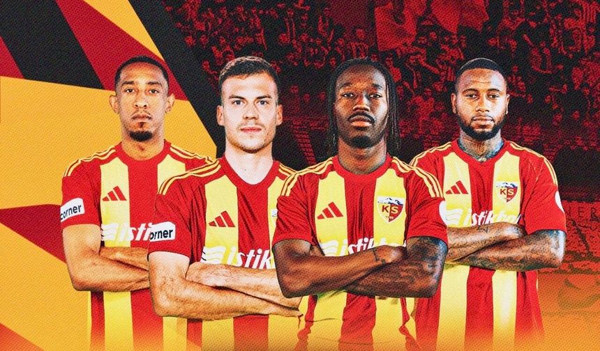 Kayserisporlu 4 futbolcuya milli davet