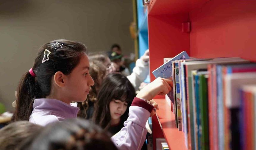 Şehitkamil’de Kütüphaneler Haftası’nda çocuklara dolu dolu etkinlik