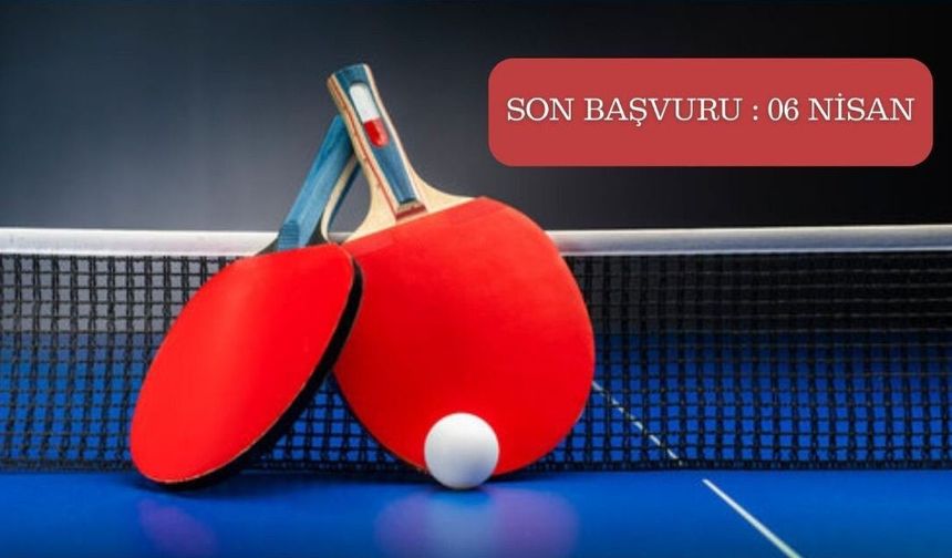 Malatya’da Kurumlar Arası Masa Tenisi Ligi Başlıyor