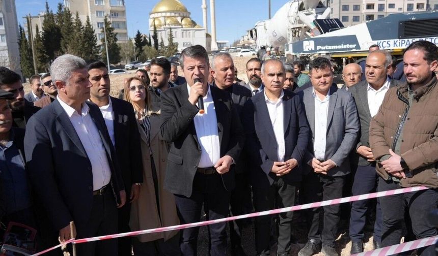 Adıyaman’da 30 Dönümlük Atatürk Parkı’nın Temeli Atıldı