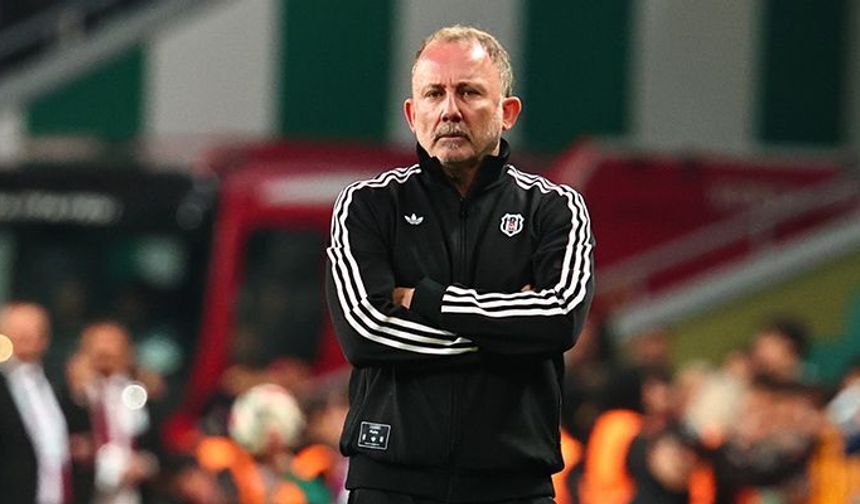 Beşiktaş'a Sergen Yalçın'dan kötü haber