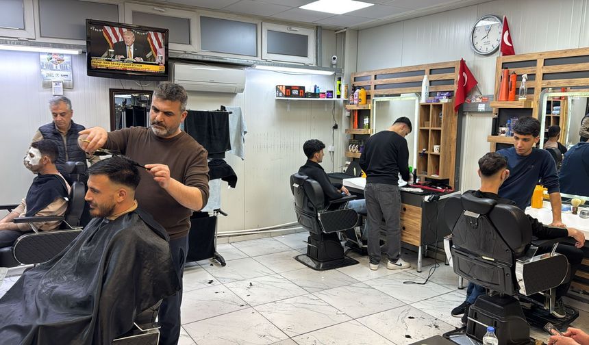 Bayram Öncesi Berber ve Kuaförlerde Yoğun Mesai