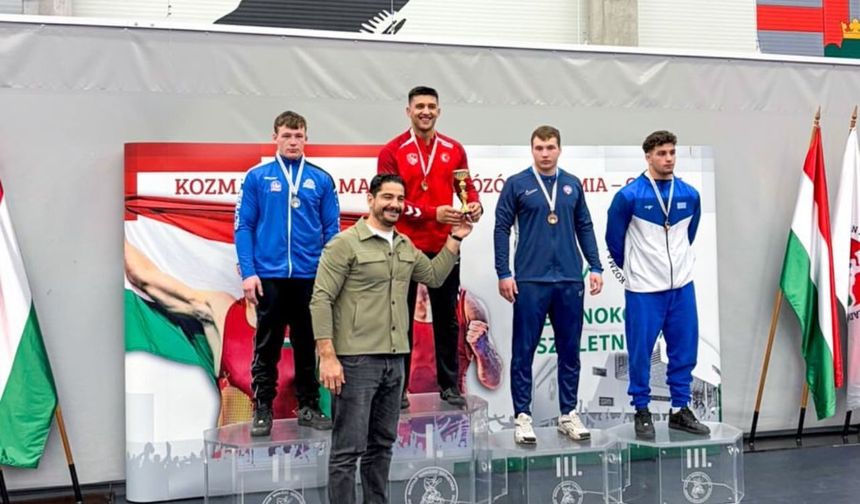 Malatyalı Sporcu Budapeşte'de Minderi Rakiplerine Dar Etti