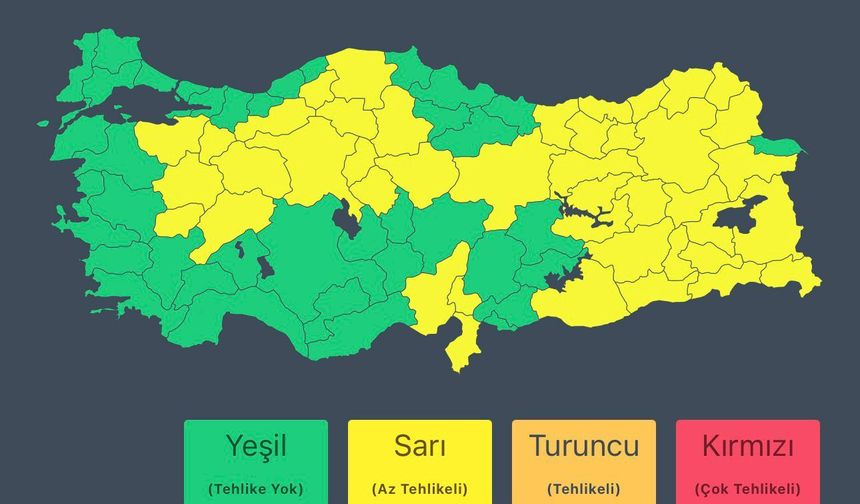 Doğu ve Güneydoğu’da Hava Sertleşiyor: Kuvvetli Yağış Kapıda