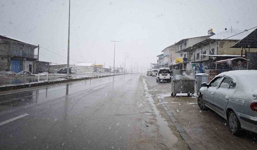 Malatya'da Kar Yağışı Etkisini Artırdı