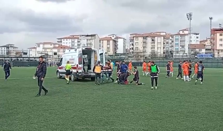 Hekimhan Girmanaspor maçında sakatlık paniği